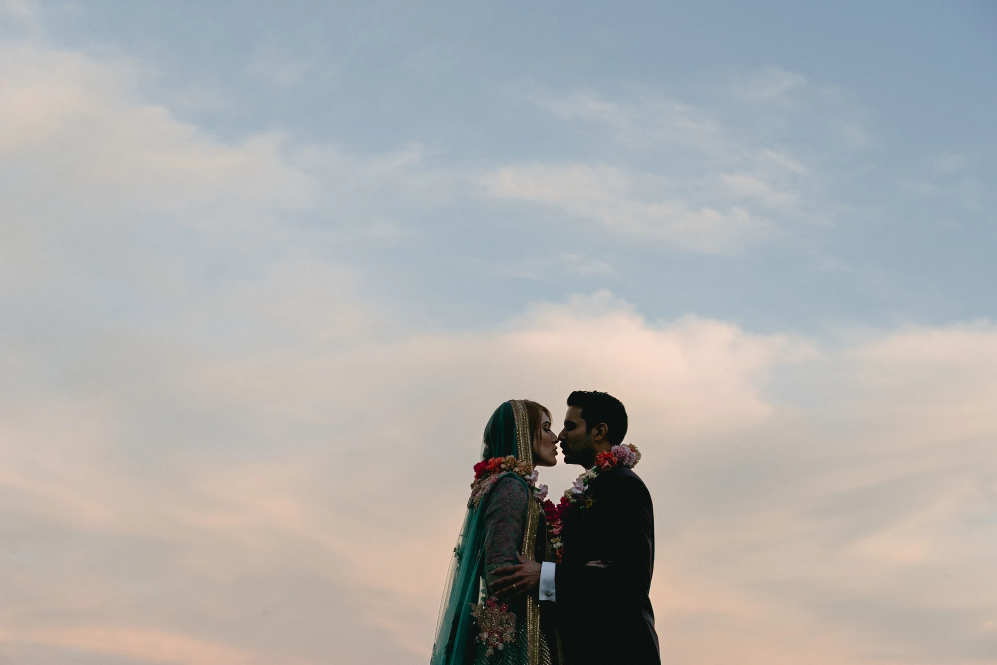 Wedding photo edited with PHAiTO
